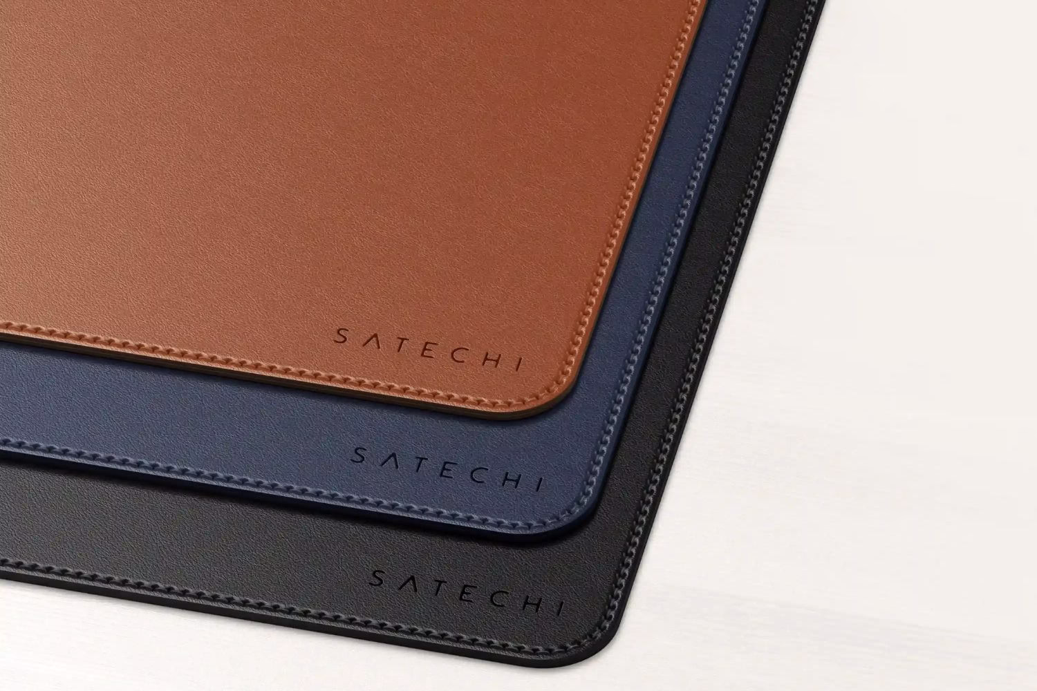 Килимок для миші Satechi Vegan Leather Premium Black (ST-LMPK) - 6